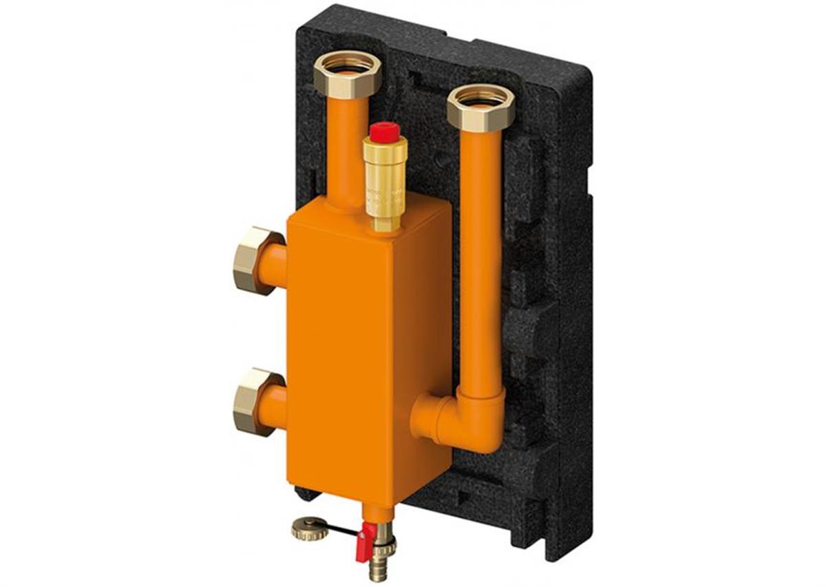 Meibis vuil en luchtafscheider (1/26) + Evenwichtsfles DN25 KW50